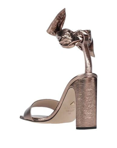 Greymer Sandals In Yellow