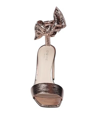 Greymer Sandals In Yellow