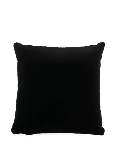 Shop Versace Studded Medusa Cushion In Black