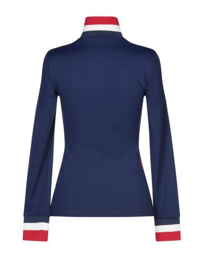 Shop Stella Jean Woman T-shirt Midnight Blue Size 4 Polyamide, Elastane, Polyester