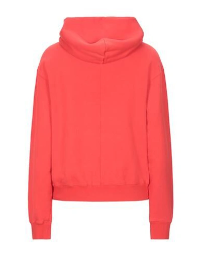 Shop Ben Taverniti Unravel Project Woman Sweatshirt Red Size Xs Cotton, Elastane