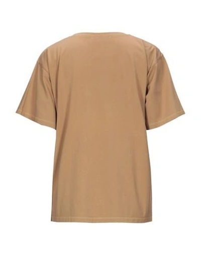 Shop Colville T-shirts In Camel