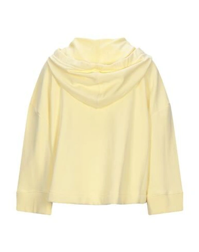 Shop 5preview Sweatshirts In Light Yellow