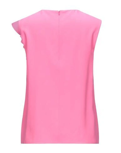 Shop Red Valentino Woman Top Pink Size 4 Acetate, Viscose