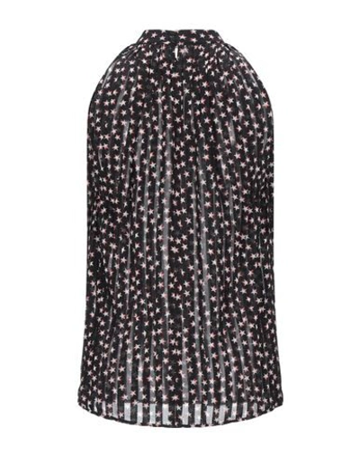 Shop Saint Laurent Woman Top Black Size 8 Silk