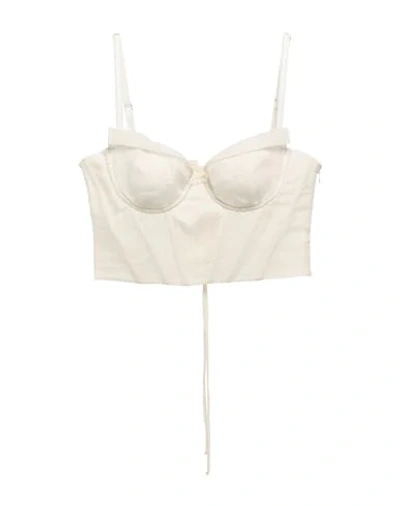 Shop Brock Collection Bustiers In Ivory