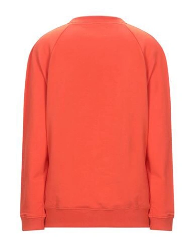 Shop Alberta Ferretti Woman Sweatshirt Orange Size Xl Cotton