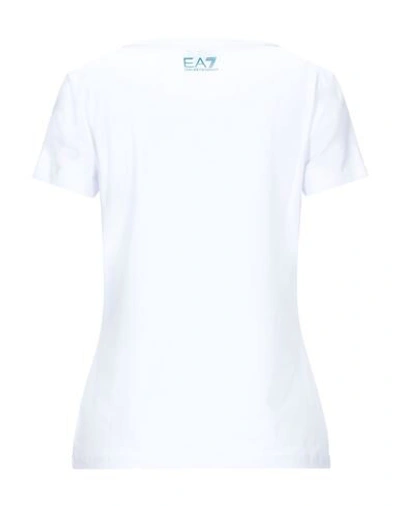 Ea7 T-shirts In White