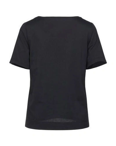Shop Anna Seravalli T-shirts In Black