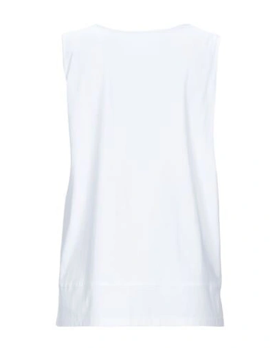 Shop Anna Seravalli T-shirts In White