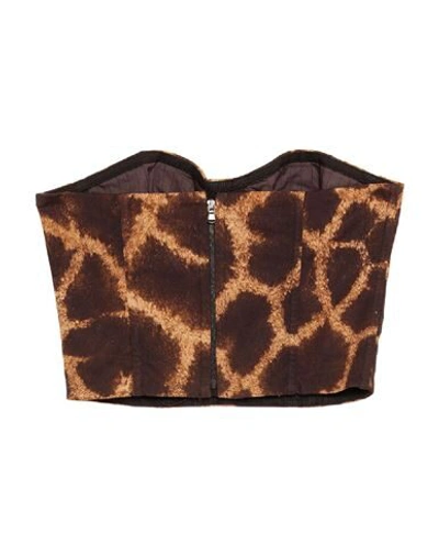 Shop Dolce & Gabbana Tops In Sand
