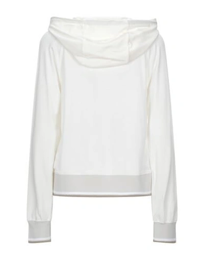 Shop Lorena Antoniazzi Sweatshirts In Ivory
