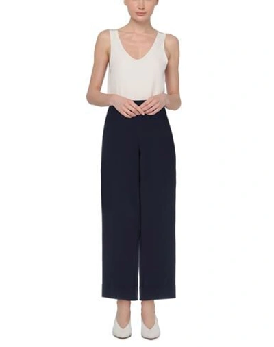 Shop Avenue Montaigne 3/4-length Shorts In Dark Blue