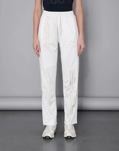 Shop Adidas Originals By Danielle Cathari Casual Pants In Ivory