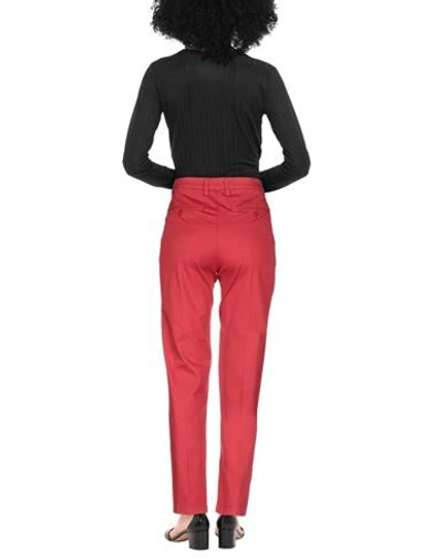Shop Aspesi Pants In Red