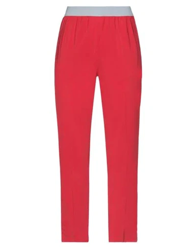 Shop Jucca Woman Pants Red Size 6 Viscose, Elastane