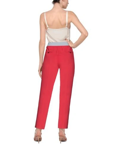 Shop Jucca Woman Pants Red Size 6 Viscose, Elastane