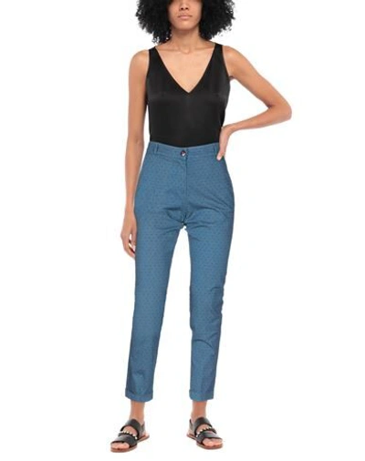 Manila Grace Pants In Blue