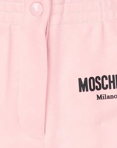 Shop Moschino Woman Shorts & Bermuda Shorts Pink Size 4 Cotton
