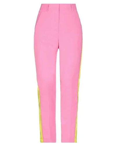 Shop Msgm Woman Pants Pink Size 4 Polyester