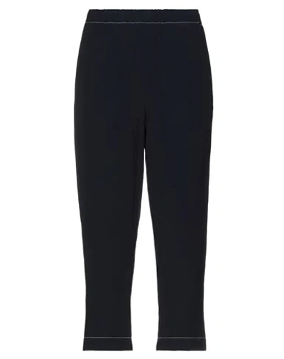 Shop Marni 3/4-length Shorts In Dark Blue