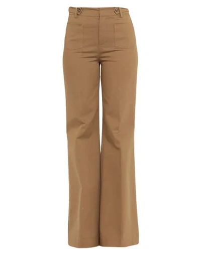 Shop Red Valentino Casual Pants In Khaki