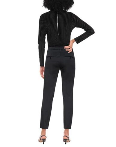 Shop Dondup Woman Pants Black Size 30 Cotton, Elastane