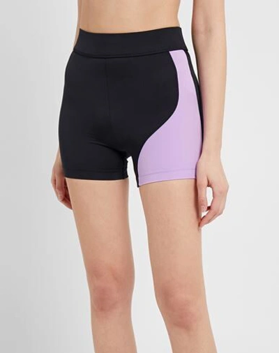 Shop 8 By Yoox Recycled Poly Shorts Woman Shorts & Bermuda Shorts Lilac Size Xl Polyester, Elastane In Purple