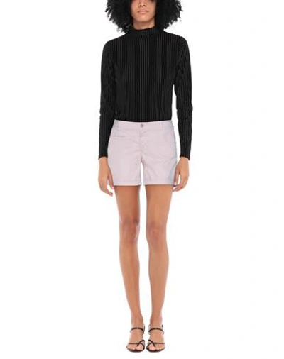 Shop Blauer Woman Shorts & Bermuda Shorts Light Pink Size 28 Cotton, Elastane