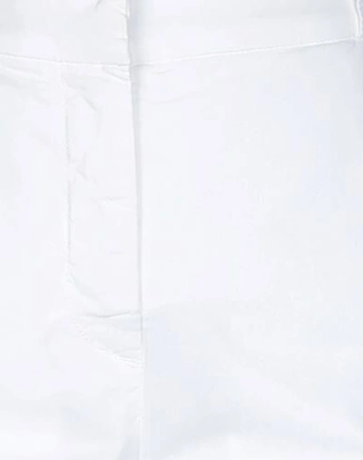 Shop P_jean Woman Pants White Size 4 Cotton, Elastane