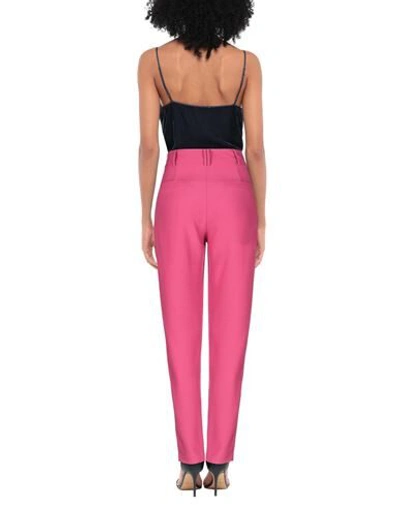 Shop Hebe Studio Woman Pants Fuchsia Size 10 Polyester In Pink
