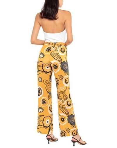 Alpha Studio Pants In Yellow