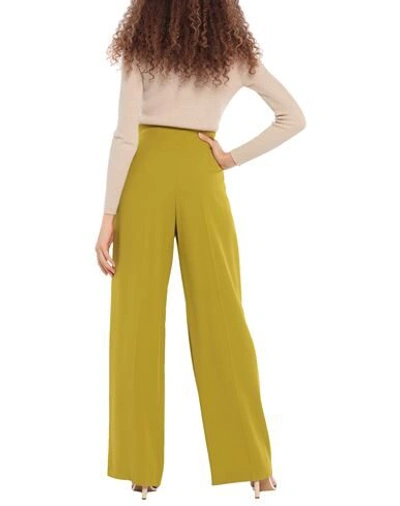 Shop Alberta Ferretti Woman Pants Green Size 8 Acetate, Viscose