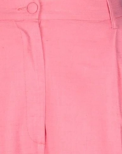 Shop Hebe Studio Woman Pants Pink Size 4 Linen, Viscose, Elastane