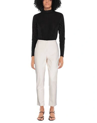 Shop Jacob Cohёn Woman Pants Beige Size 26 Cotton, Lyocell, Elastane