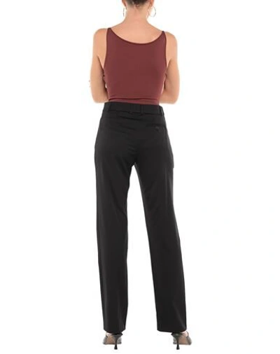 Burberry Woman Pants Black Size 4 Virgin Wool, Silk In Black