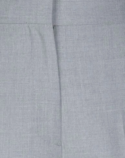 Shop Burberry Woman Pants Grey Size 8 Wool