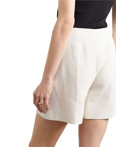 Shop Joseph Woman Shorts & Bermuda Shorts Beige Size 8 Cotton