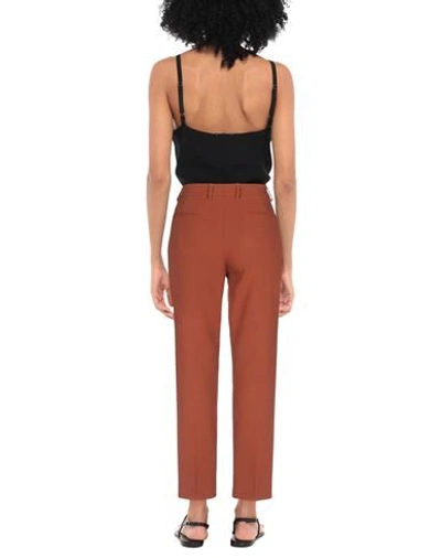 Shop Altea Woman Pants Brown Size 10 Polyester, Viscose, Elastane