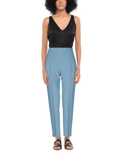 Hebe Studio Pants In Blue