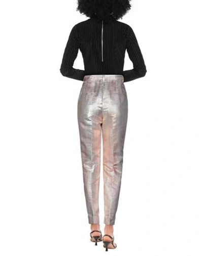 Shop Dolce & Gabbana Woman Pants Apricot Size 14 Polyester, Silk In Orange