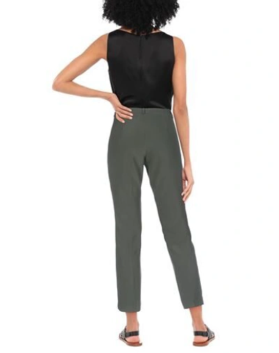 Shop Paulie Woman Pants Military Green Size 12 Polyester, Elastane