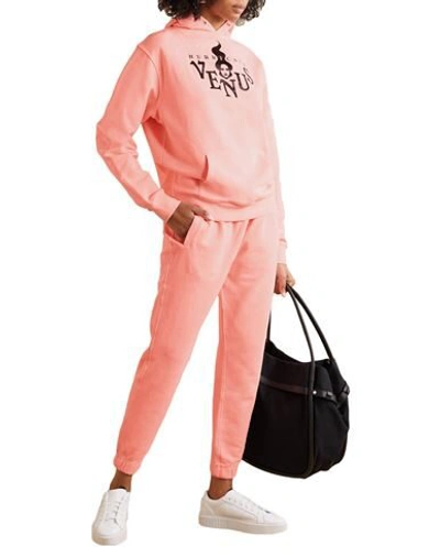 Shop Blouse Woman Pants Salmon Pink Size S Organic Cotton, Polyamide