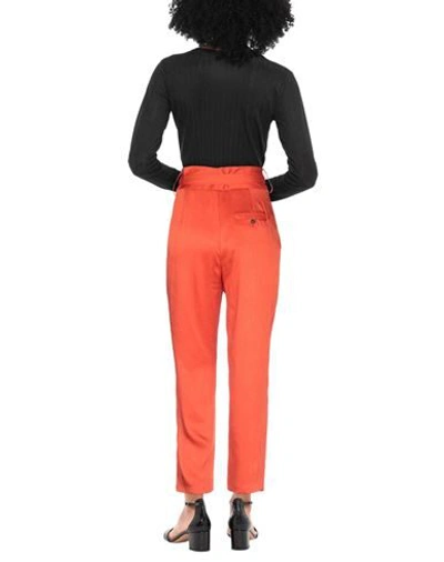 Gold Case Pants In Orange