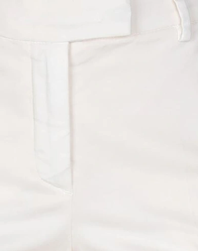 Shop Gold Case Woman Pants Ivory Size 2 Cotton, Elastane In White
