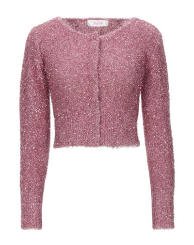 Shop Jucca Cardigans In Pink
