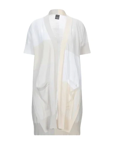 Shop Lorena Antoniazzi Woman Cardigan Light Grey Size 8 Cotton, Polyester