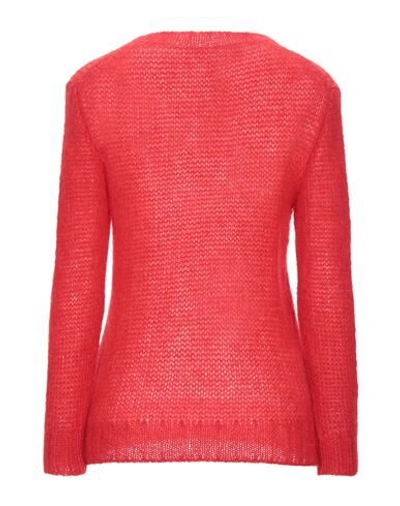 Shop Prada Sweaters In Red