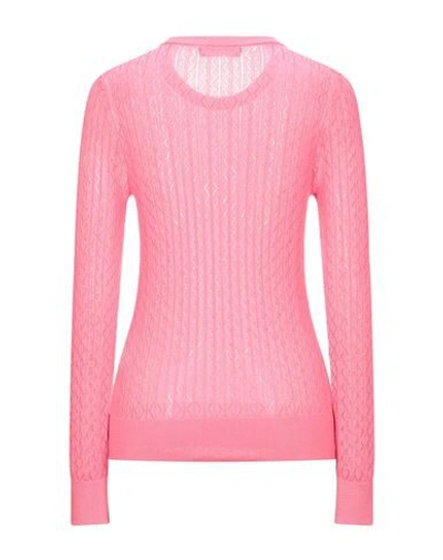 Shop Dolce & Gabbana Woman Sweater Fuchsia Size 8 Silk
