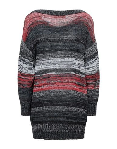 Shop Lamberto Losani Woman Sweater Black Size 6 Cotton, Linen